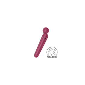 Vibromasseur wand rouge USB 60 vibrations Planet Wand-er Satisfyer 
